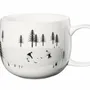 Objets de décoration - Mugs JOY Snow Tracks - ASA SELECTION
