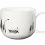 Objets de décoration - Mugs JOY Snow Tracks - ASA SELECTION