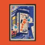 Poster - Print " Dinner in town 4” - A4 size - YEAAAH! STUDIO