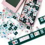 Gifts - Green & White House Tiles - THE MAHJONG HOUSE