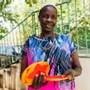 Christmas garlands and baubles - Hand Beaded Blossom of Hope Christmas Ornament - UNHCR/MADE51
