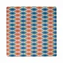Gifts - Mod Bird Bam & Plaid Double-Sided Mahjong Mat - THE MAHJONG HOUSE