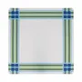 Gifts - Mod Bird Bam & Plaid Double-Sided Mahjong Mat - THE MAHJONG HOUSE