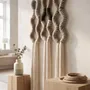 Autres décorations murales - Ethereal Loops : ensemble de 3 installations murales sculpturales en m - SARMAL DESIGN