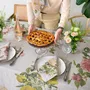 Torchons - Nappe en Lin 100% │ ROSES - LINOROOM 100% LINEN TEXTILES