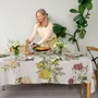 Torchons - Nappe en Lin 100% │ ROSES - LINOROOM 100% LINEN TEXTILES