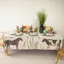 Nappes - La Nape Lin lavé │ ANIMAUX DE FERME - LINOROOM 100% LINEN TEXTILES
