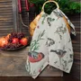 Linge d'office - BOUVREUIL d'HIVER ǀ  Torchons en 100% lin lavé - LINOROOM 100% LINEN TEXTILES