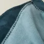 Plaids - Plaid polaire bicolore vert sauge/bleu céladon - SYLVIE THIRIEZ