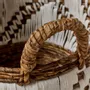 Objets de décoration - Panier artisanal Putih en fibre de bananes et macramé (Petit) - DESIGN TRIP