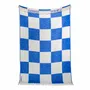 Plaids - Plaid en laine à carreaux bleus - KLEKKS NO. 2 - KLEKKS