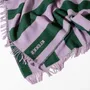 Plaids - Plaid en laine à rayures lilas et vert forêt - KLEKKS NO. 6 - KLEKKS