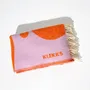 Plaids - Plaid en laine violet et orange - KLEKKS NO. 8 - KLEKKS