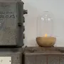 Decorative objects - GLOW. Lantern in oak and hand-blown glass - FINBEAUX