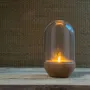 Decorative objects - GLOW. Lantern in oak and hand-blown glass - FINBEAUX