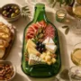 Plats et saladiers - Planche en bouteille de vin upcyclée - SOSTRAW & SMARTTHINGS