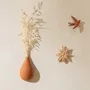 Outdoor decorative accessories - DROP OF EARTH (soliflora for dried flowers) - MONOCHROMIC CERAMIC