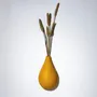 Outdoor decorative accessories - DROP OF EARTH (soliflora for dried flowers) - MONOCHROMIC CERAMIC