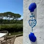 Outdoor decorative accessories - CALYPSO (Shell) - MONOCHROMIC CERAMIC