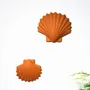 Outdoor decorative accessories - CALYPSO (Shell) - MONOCHROMIC CERAMIC