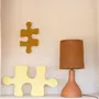 Outdoor decorative accessories - PUZZLE - MONOCHROMIC CERAMIC