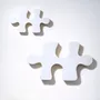 Outdoor decorative accessories - PUZZLE - MONOCHROMIC CERAMIC
