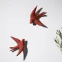 Outdoor decorative accessories - VOLAGE (Swallow) - MONOCHROMIC CERAMIC