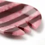 Flatware - Striped Salad Server Set | Hand-poured Resin | 9 Inch - CASA AMAROSA
