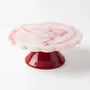 Flatware - Scalloped Pastry Stand | Hand-poured Resin | 7 Inch - CASA AMAROSA
