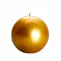 Candles - MELORIA BALL SHEFFIELD - Metallic sphere candles - GRAZIANI