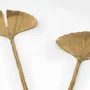 Kitchen utensils - Shell Salad Server | Brass Finish Stainless Steel | 10 Inch - CASA AMAROSA