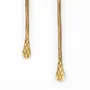 Kitchen utensils - Shell Salad Server | Brass Finish Stainless Steel | 10 Inch - CASA AMAROSA
