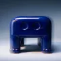 Coffee tables - ATLAS Side Table - Cobalt Blue - HOUBI