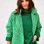 Prêt-à-porter - Oh My My Emerald Donegal Wool & Mohair Coat - AVOCA