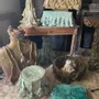 Objets de décoration - Série pompons - ROSE ET VIOLETTE