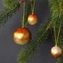 Other Christmas decorations - X-mas balls with overlapping colours set of 4 - KINTA
