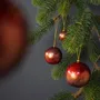 Other Christmas decorations - X-mas balls with overlapping colours set of 4 - KINTA