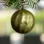 Autres décorations de Noël - Boules de Noël en relief, tourbillon et gaufre, lot de 4, NJ26 - KINTA