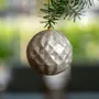 Autres décorations de Noël - Boules de Noël en relief, tourbillon et gaufre, lot de 4, NJ26 - KINTA