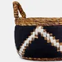 Decorative objects - Hidam basket made of natural banana fiber and macrame (medium) - DESIGN TRIP
