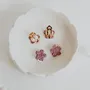 Gifts - Wooden or glitter brooches, clips, keychains and buckles - LES PETITES HIRONDELLES