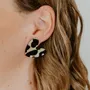 Gifts - Wooden or glitter brooches, clips, keychains and buckles - LES PETITES HIRONDELLES