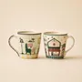 Mugs - Inside & Outside Ceramic Mug Set - THE WISHING CHAIR