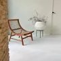 Fauteuils - Fauteuil Malas  en bois de teck naturel et corde - DESIGN TRIP