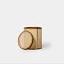 Decorative objects - Cintaku teak wood and natural cane storage basket - DESIGN TRIP