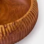 Platter and bowls - Sola solid teak salad bowl - DESIGN TRIP