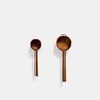 Kitchen utensils - Teak Wood Dosing Spoons Duo - DESIGN TRIP