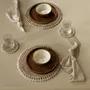 Bowls - Teak and mother-of-pearl bowl - DESIGN TRIP