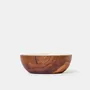 Bowls - Teak and mother-of-pearl bowl - DESIGN TRIP