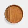 Table mat - Teak wood bottle coaster - 10 cm - DESIGN TRIP